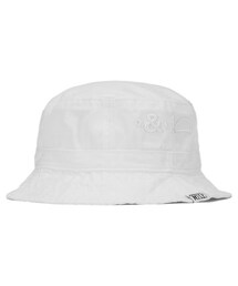 PrettyNice All White Everything Bucket Hat / 全白 素色 漁夫帽(キャップ)