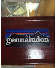 patagoniaじゃないよgennaiudonだよ。 | ステッカー/テープ
