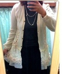 axes femme | カーディガン/ボレロ