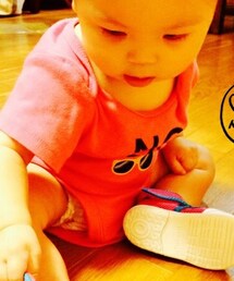 OLD NAVY | ピンクロンパース(ロンパース)