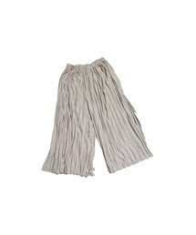 BELLUNA | 総プリーツデザインワイドパンツ(パンツ)