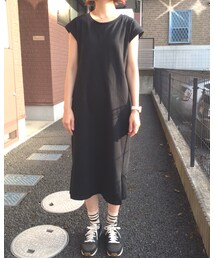 GU | ロングTシャツ(ワンピース)