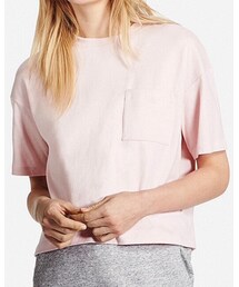 UNIQLO | クロップドクルーネックTシャツ(Tシャツ/カットソー)