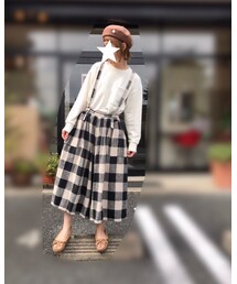 キャメルのベレー帽Ver. | Dot&Stripes(ハンチング/ベレー帽)