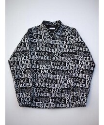 FACETASM | FACETASM　MONOGRAM COACH JACKET (B/W)(カバーオール)