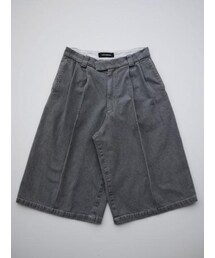 PHENOMENON | PHENOMENON　DENIM BIG SHORTS (GRY)(デニムパンツ)