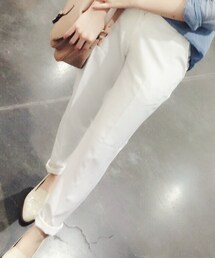 LOVEBABYTWINS | 白色西裝褲(その他パンツ)