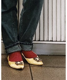 Manolo Blahnik | バレエシューズ