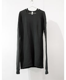 SISTERE | HOLD UP LONG SLEEVE SWEAT 　[BLACK](スウェット)
