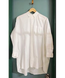 UNIQLO | 好きなオーバーサイズ感。黄ばみ対策に注意(シャツ/ブラウス)