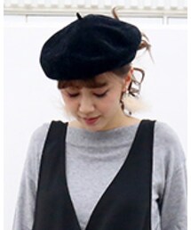 n'ee-ne | ハンチング/ベレー帽