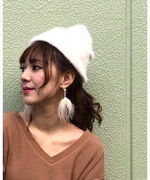 n'ee-ne | ニットキャップ/ビーニー