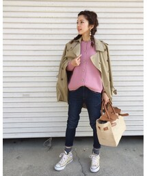 アウターはトレンチ♪ | トレンチコート