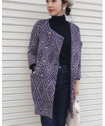 アウターはこれ👀 | ノーカラージャケット