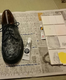 ラップ柄塗装 | ドレスシューズ