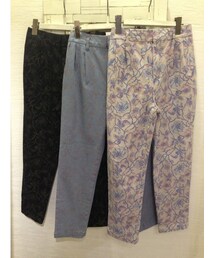 mystic | 花柄テーパードパンツ(その他パンツ)