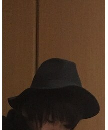 GU | 190円くらいで売ってたツバ広ハット(帽子)
