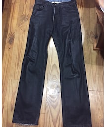 Maison Margiela | マルジェラ初期のペンキの黒デニムです。(デニムパンツ)