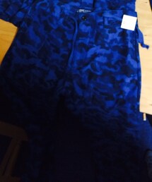 ？ | 青の迷彩パンツ。(その他パンツ)