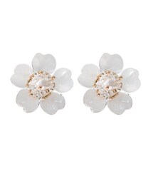 花ピアス(ピアス（両耳用）)