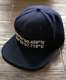 THE NORTH FACE | 北海道ニセコの緯度経度を表記しているデザイン(キャップ)