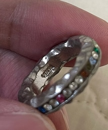 Vinyl | 真鍮 カラーストーンリング💍(リング)