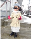 DAISO(DAISO)の「帽子(ハンチング/ベレー帽)」