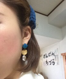 友達のお姉ちゃんの手づくり | 手づくりピアス♡(ピアス（両耳用）)