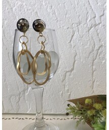 手作り🍄 | ピアス（両耳用）