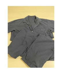 GU | オープンカラーコットンパジャマ(ルームウェア/パジャマ)