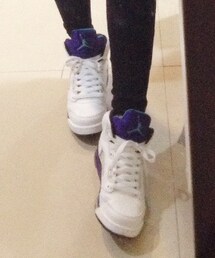 AIR JORDAN | Jordan5 white grape(スニーカー)
