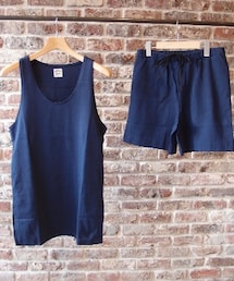SUNSEA | Foundations setup(navy)(タンクトップ)