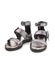 摩登韓系個性壓紋涼鞋(サンダル)