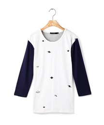 七分袖-宇宙無敵趣味七分袖男上衣(Tシャツ/カットソー)