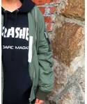H&M(エイチ・アンド・エム)の「ジャケット/アウター(MA-1)」