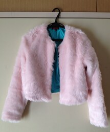 ショート丈ファーコート(その他アウター)