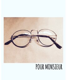 POUR MONSIEUR | メガネ