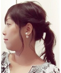 AHKAH | ピアス（両耳用）