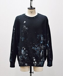 my beautiful landlet | ペイントビッグトレーナー(スウェット)