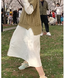 Samansa Mos2 | シャツワンピース