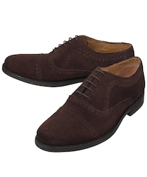 THE SUIT COMPANY | ステアスウェード セミブローグシューズ(ドレスシューズ)