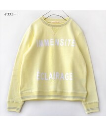 A La mode Marche | ラインリブロゴスウェット(Tシャツ/カットソー)