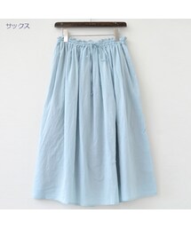 A La mode Marche | コットンリバーシブルマキシスカート(スカート)