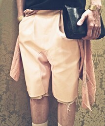 XIWI | Xiwi2015ss皮質短褲(その他パンツ)