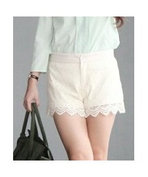 Fabspy | Lace Trimmed Shorts(その他パンツ)