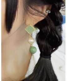 Q-pot. | ピアス（両耳用）