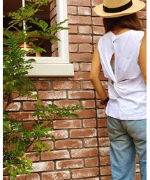 バックスタイルがかわいいのよ | タンクトップ