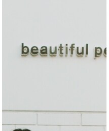 beautiful people | その他