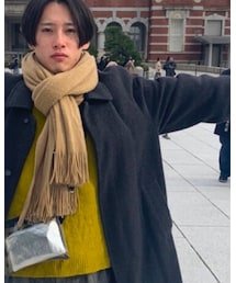 下北で買った古着のコート | ステンカラーコート