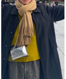 journal standardで去年買ったけど洗濯してダメになったけどこの間アウトレットで新品発掘したどギツイ色のセーター | ニット/セーター